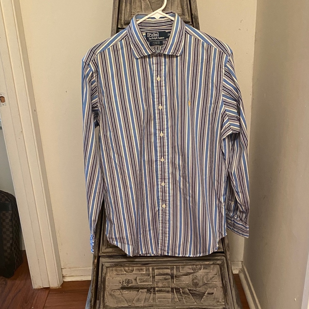 Ralph Lauren Multicolor Striped Button-Down Shirt